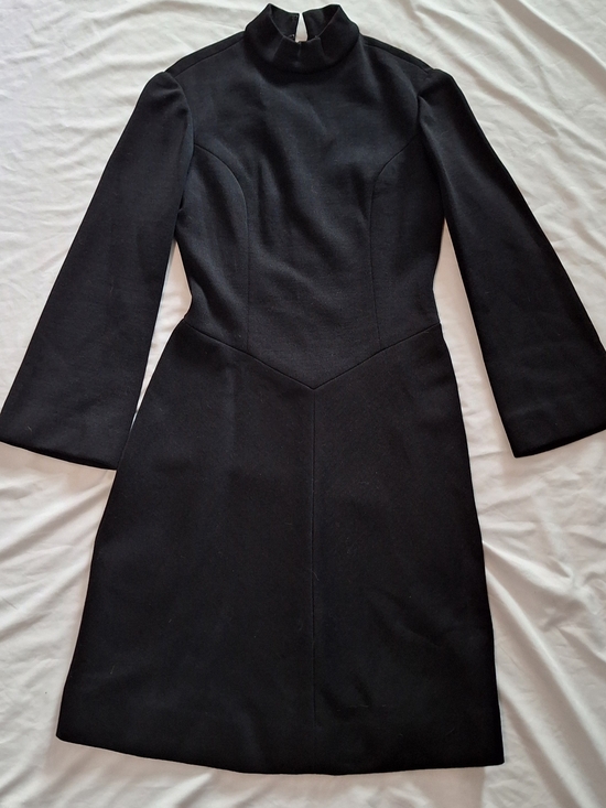 Junor Accent Dresses & Skirts - Junor Accent Black Long-Sleeve Mock Neck Dress